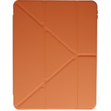 MobaxAksesuar Apple iPad Air 11inç 2024 Air 4/5/6.Nesil 10.9 Kılıf Kalem Şarj Bölmeli Case (10.Nesil Değildir)