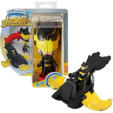 Imaginext Dc Super Friends Head Shifters Koleksiyonu, Eklemleri Bükülebilen Karakter Figürleri ve Dönüşebilen Araçlarıyla Hgx78