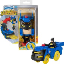 Imaginext Dc Super Friends Head Shifters Koleksiyonu, Eklemleri Bükülebilen Karakter Figürleri ve Dönüşebilen Araçlarıyla Hgx78