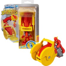 Imaginext Dc Super Friends Head Shifters Koleksiyonu, Eklemleri Bükülebilen Karakter Figürleri ve Dönüşebilen Araçlarıyla Hgx78