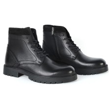 Pierre Cardin 77658 Siyah %100 Deri Erkek Bot