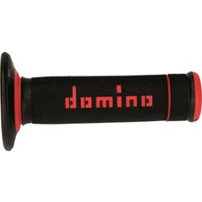 Domino 118 mm Off Road Elcik Siyah Kırmızı