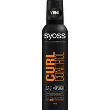 Syoss Curl Control 48 Hour Long Enhancing Refreshing Anti Frizz Hair Mousse 250 ml