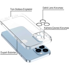 Caseart Apple iPhone 11 Kapak Kamera ve Mercek Korumalı  Şeffaf Silikon Kılıf