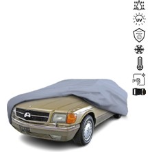 Teksin Mercedes Benz S C126 Coupe Oto Branda Miflonlu Araba Brandası
