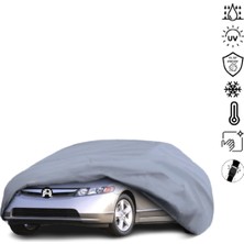 Teksin Honda Civic 8 Sedan Oto Branda Miflonlu Araba Brandası