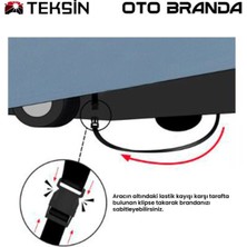 Teksin Lamborghini Murcielago Oto Branda Miflonlu Araba Brandası