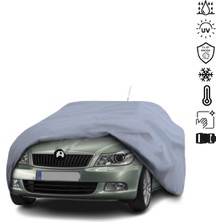 Teksin Skoda Octavia 2 Station Wagon (2004-2013) Oto Branda Miflonlu Araba Brandası