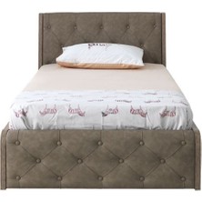 Hanedanev Rengarenk Latte Başlıklı Karyola 120 x 200 cm