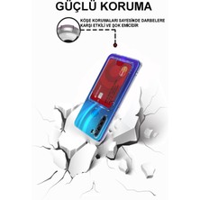 Case World Caseworld Xiaomi Redmi Note 8 Kapak Kamera Korumalı Kartlıklı Şeffaf Silikon Kılıf