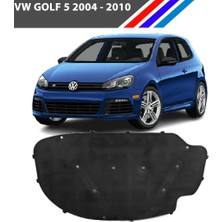 Otozet Vw Golf 5 Motor Kaput Izolasyon Keçesi - Klipsli 2004 - 2010