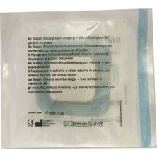 Coloplast Biatain Silikon Yapışkanlı Köpük Yaraa Örtüsü 7,5x7,5 cm 1 Adet KOD:334343