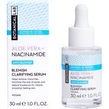 Botanical Lab Botanicallab Aloevera ve Niacinamide Içeren Eğilimli Ciltler Için Serum 30 ml