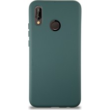 Case World Caseworld Xiaomi Redmi Note 7 Kapak Içi Kadife Kamera Korumalı Lansman Silikon Kılıf - Yeşil