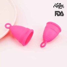 Jawlinster Adet Kabı Regl Kabı Menstrual Cup Large Beden Rose Medikal Sınıf Silikon Adet Kabı