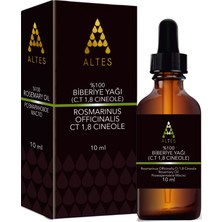 altes %100Saf Biberiye Uçucu Yağı / Rosemary Oil /RosmarinusOfficinalisCt1,8 Cineole 10ml TM22BB0101