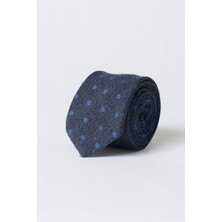 ALTINYILDIZ CLASSICS Erkek Lacivert Yünlü Klasik Kravat