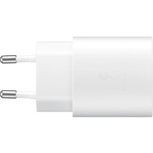 Samsung Galaxy A53 5g Fast Charging 25W Type-C Çıkışlı Kablolu Şarj Aleti Beyaz(Samsung Türkiye Garantili)