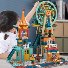 Prodigy Toy Küçük Parçacık Dönme Dolap Slayt Kale Yapı Taşı Oyuncak (Yurt Dışından)