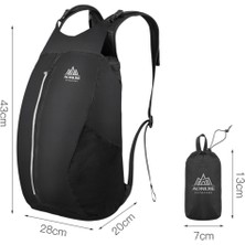 Xhang Aonijie H945 Hafif Katlanır Paketlenebilir Sırt Çantası Seyahat Çantası Paketi Yürüyüş Kampı Alışveriş Daypack 25L | Çanta Tırmanma (Yurt Dışından)