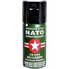 Nato Aromalı Gaz Sprey Acı Biber Büyük Boy 2 Adet