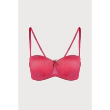 Loya Nar Çiçeği Lima Dolgulu Straplez Sütyen