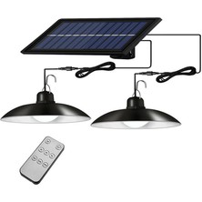 Exeo Solar 2 LED Bahçe Aydınlatma Güneş Enerjili Uzaktan Kumandalı LED Işık