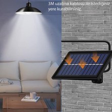 Exeo Solar 2 LED Bahçe Aydınlatma Güneş Enerjili Uzaktan Kumandalı LED Işık