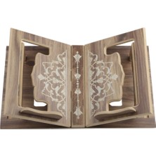 Berat Ahşap Rahle - Kelebek Rahle - Masa Üstü Rahle - 2 Adet