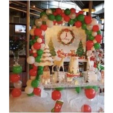 Rönesans Parti Yılbaşı Temalı Balon ve Balon Zinciri 100 Adet