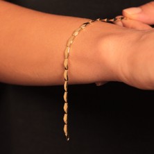 Adil Idil Kuyumculuk Bombeli Taşsız Bileklik