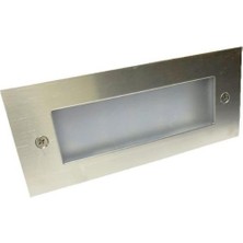 Hazar Led Dikdörtgen Merdiven Spot Koridor Aydınlatma Gün Işığı 2,5W 11x5,3 Cm HELIOS-91-2500