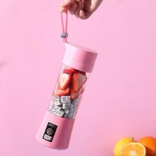 Three Beans Taşınabilir Boyutu USB Elektrikli Meyve Sıkacağı El Smoothie Maker Blender Karıştırma Şarj Edilebilir Mini Taşınabilir Suyu Bardak Su (Mor) (Yurt Dışından)
