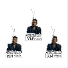 Jet Hızında Jethızında 3 Lü Set Yılmaz Gibi Dizi Tasarımlı Dekoratif Oto Kokusu