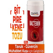 Munich Vet Bactemin Kuşlar Için Bit-Pire ve Kene Tozu 500 gr