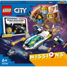 LEGO City Mars Uzay Aracı Keşif Görevleri 60354