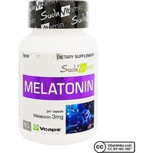 Suda Vitamin Melatonin 3 Mg 60 Kapsül