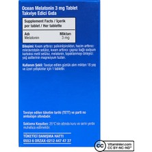 Ocean Melatonin 3 Mg 60 Tablet