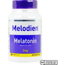 Melodien Melatonin 3 Mg 60 Dilaltı Tablet