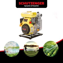Schutzenger Germany Profesyonel 4.5 Hp 1.5 Inç Benzinli Su Pompası