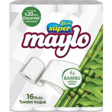 Maylo Tuvalet Kağıdı Süper Bambu 16'lı