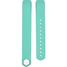 Markacase Fitbit Ace Uyumlu Silikon Kordon Turkuaz Large (L)