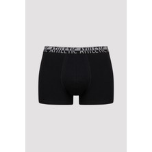 Penti Çok Renkli Elastic Band Slogan 3lü Mid Boxer