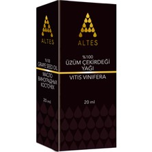 Altes Saf Üzüm Çekirdek Yağı Soğuk Sıkım 20 ml