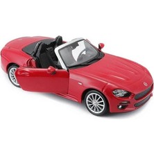 Sunman 21083 Burago 1:24 Fiat 124 Spider Model Araba