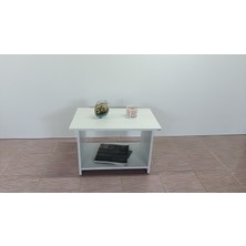 Kobiç Raflı Ofis Sehpası 60X45X45 cm