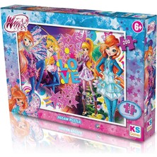 WINX113 Ks Winx / 200 Parça Puzzle