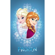 Eko Halı Disneyland Frozen Karlarülkesi 01 Blue Çocuk Halısı 120X180 cm