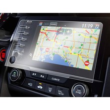 Mrtglass Honda Civic Makyajlı Kasa Fc5 Multimedya Ekran Koruyucu Film 0.15 mm PET Malzeme ile Çizilmelere Karşı Koruma