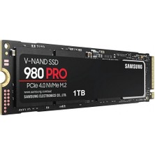 Samsung MZ-V8P1T0BW 980 Pro 1tb 7000/5000 Nvme Pcıe M.2 SSD Pc, Notebook , Mac Uyumlu